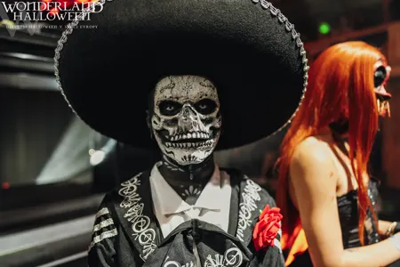 Maska Dia de los Muertos